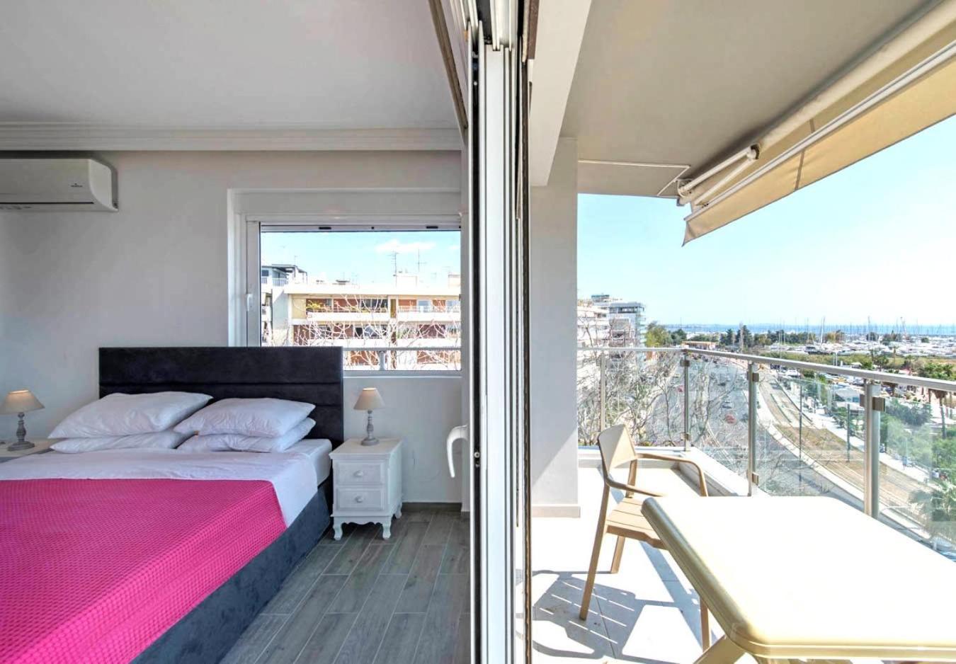 Breathtaking Seaview Studio In Athenian Riviera Luaran gambar