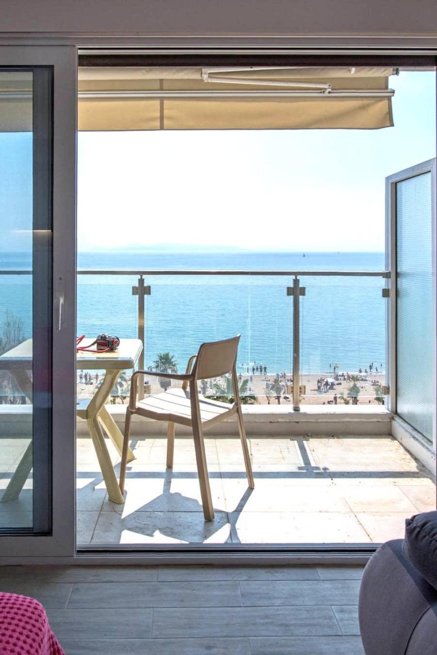 Breathtaking Seaview Studio In Athenian Riviera Luaran gambar
