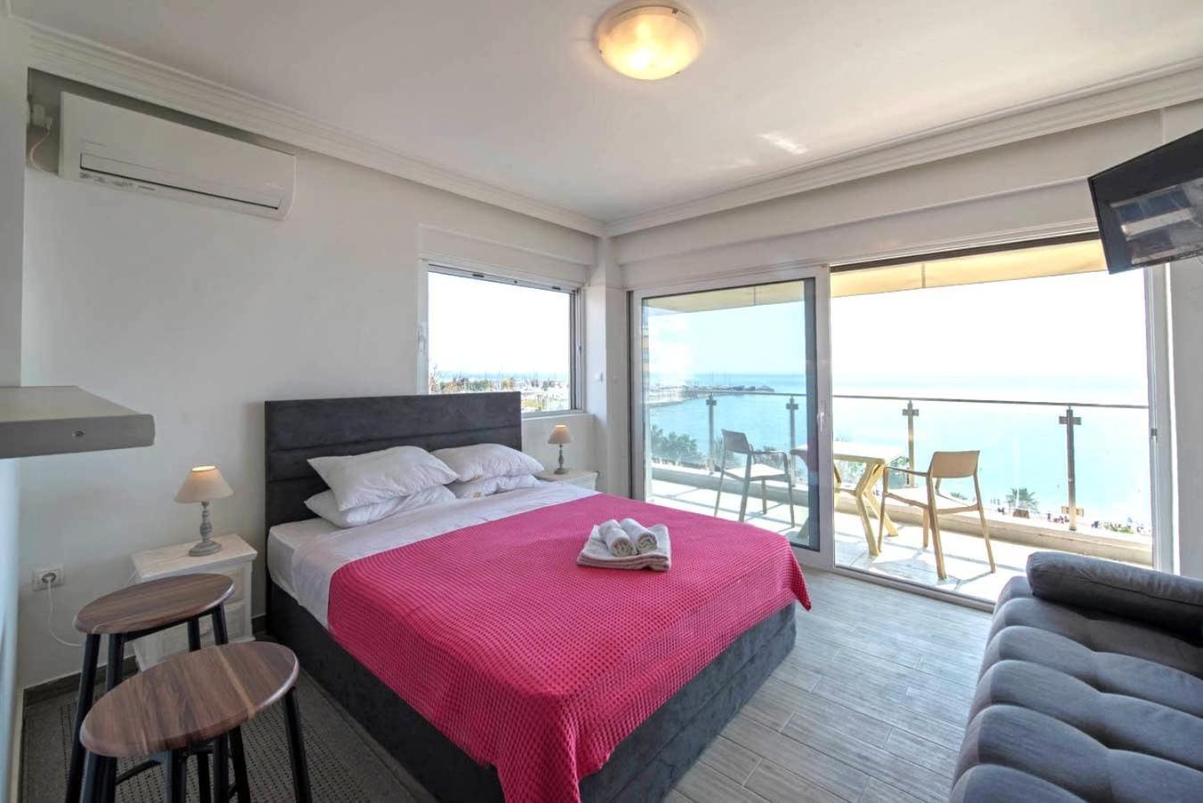 Breathtaking Seaview Studio In Athenian Riviera Luaran gambar